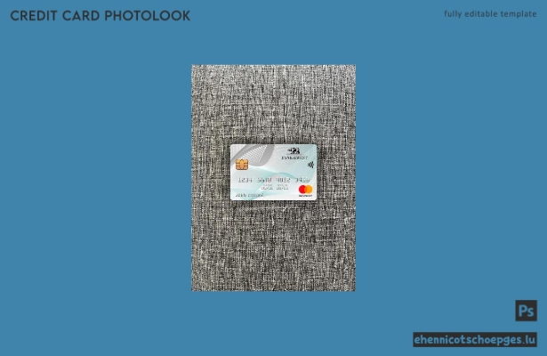 USA Bank of the West Bank Mastercard Photolook Beispielvorschau